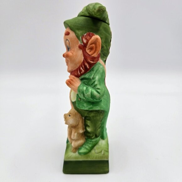 Mr. Lucky Leprechaun Hoffman Decanter Mr. Sandman 1975 Distilling Empty Read - Picture 5 of 13